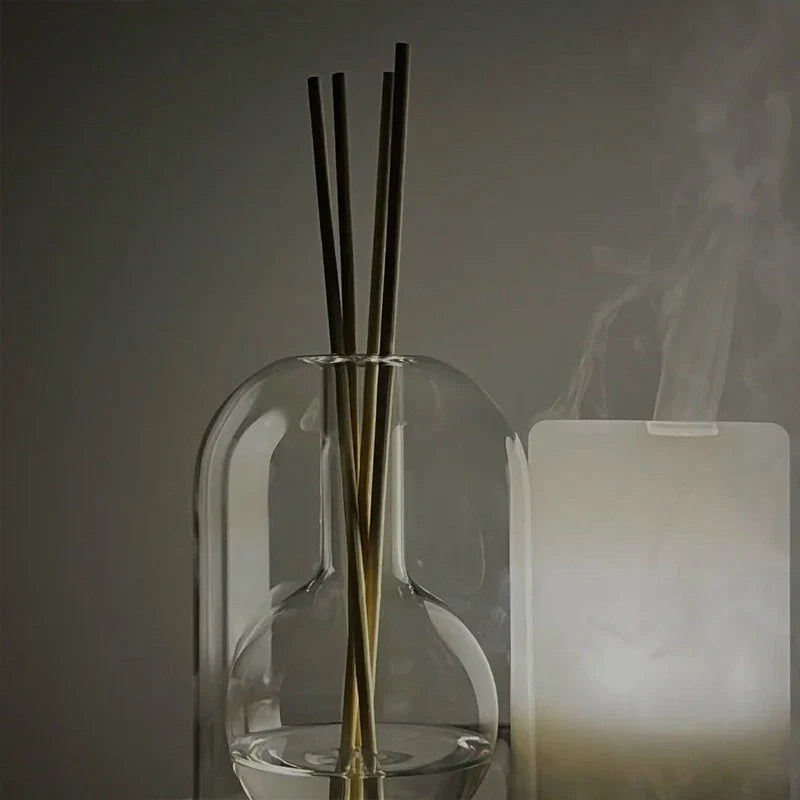 Elegant Glass Hollow Aromatic Diffuser - Premium Room Fragrance
