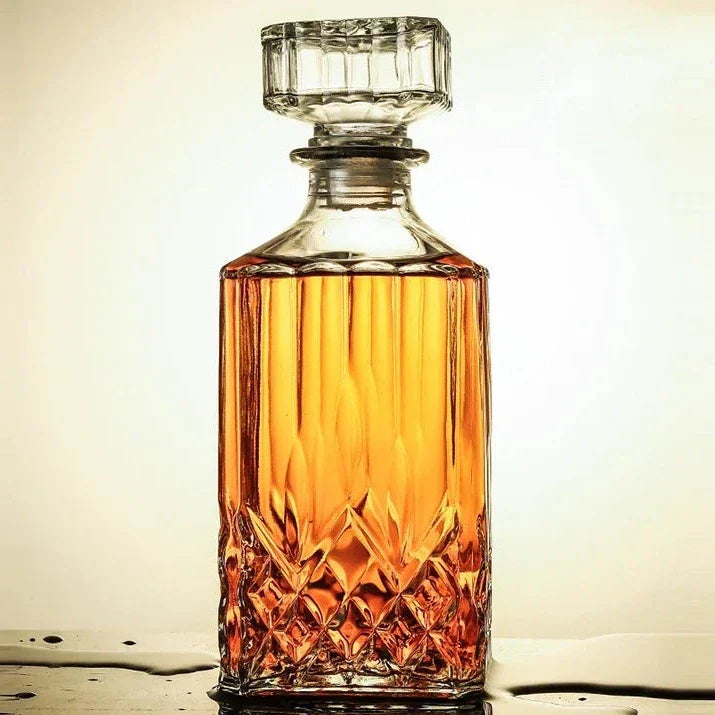 Elegant Spirit Glass Decanters
