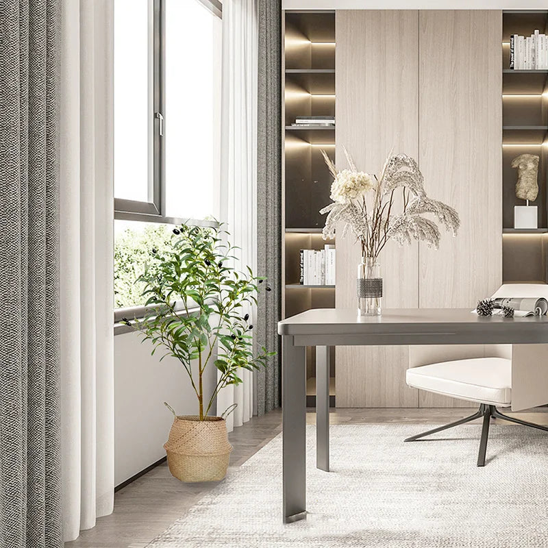 Lifelike Faux Olive Tree Branches for Realistic Home Decor