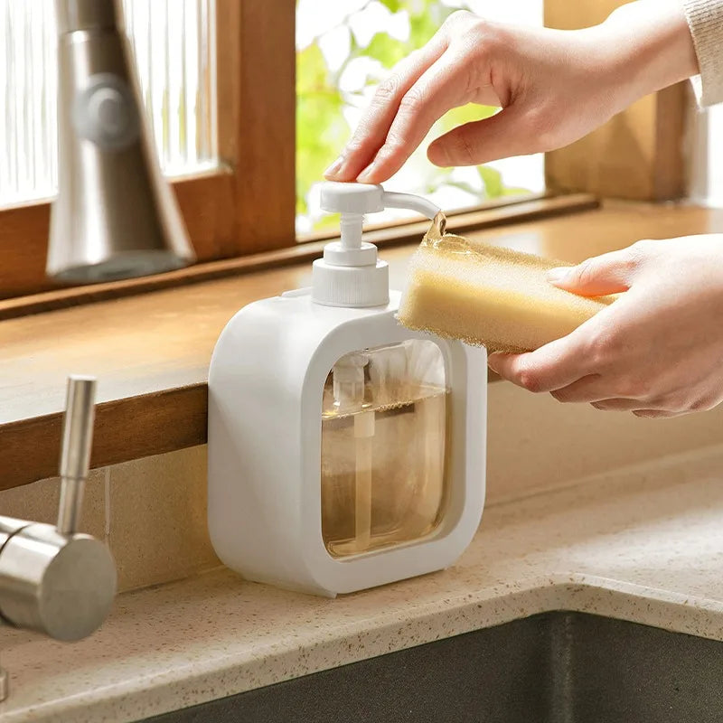 Nordic Soap Dispenser - Sleek Minimalist Design for Modern Bathrooms