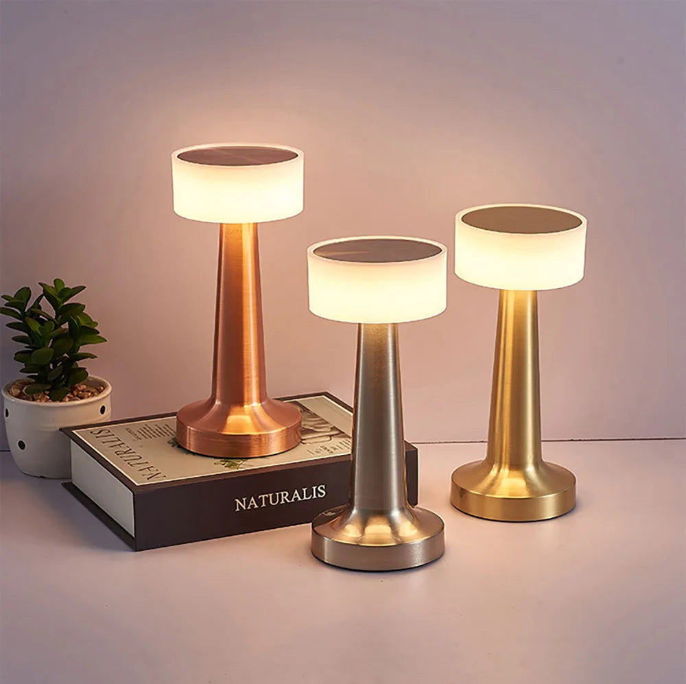 Sleek Chrome Table Lamp for a Modern Look