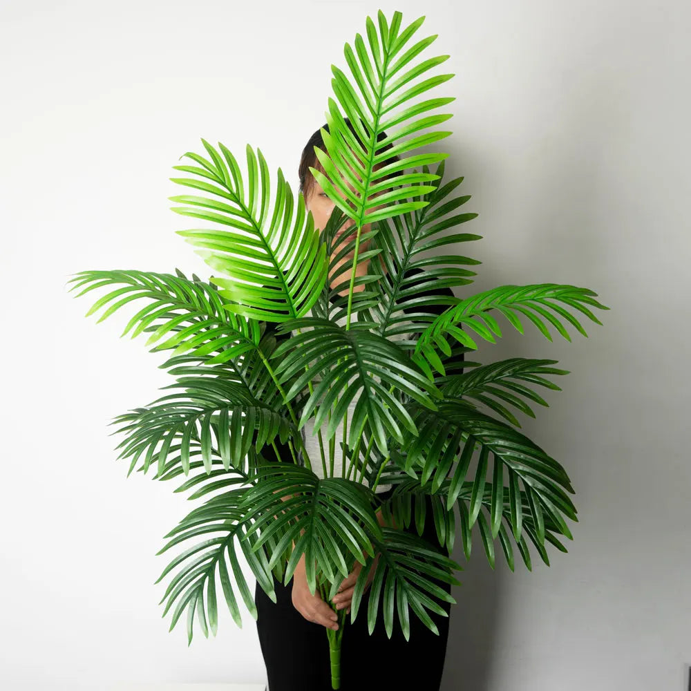 Premium Lifelike Faux Palm Tree for Indoor Decor