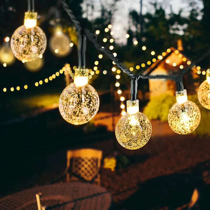 Solar-Powered Twinkle Lights