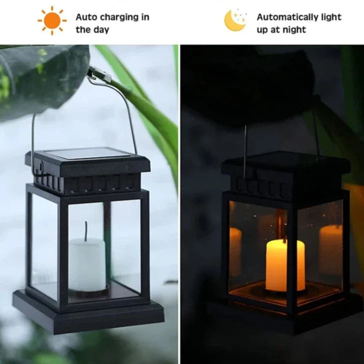Solar Candle Lantern: Warm, Eco-Friendly Outdoor Lighting
