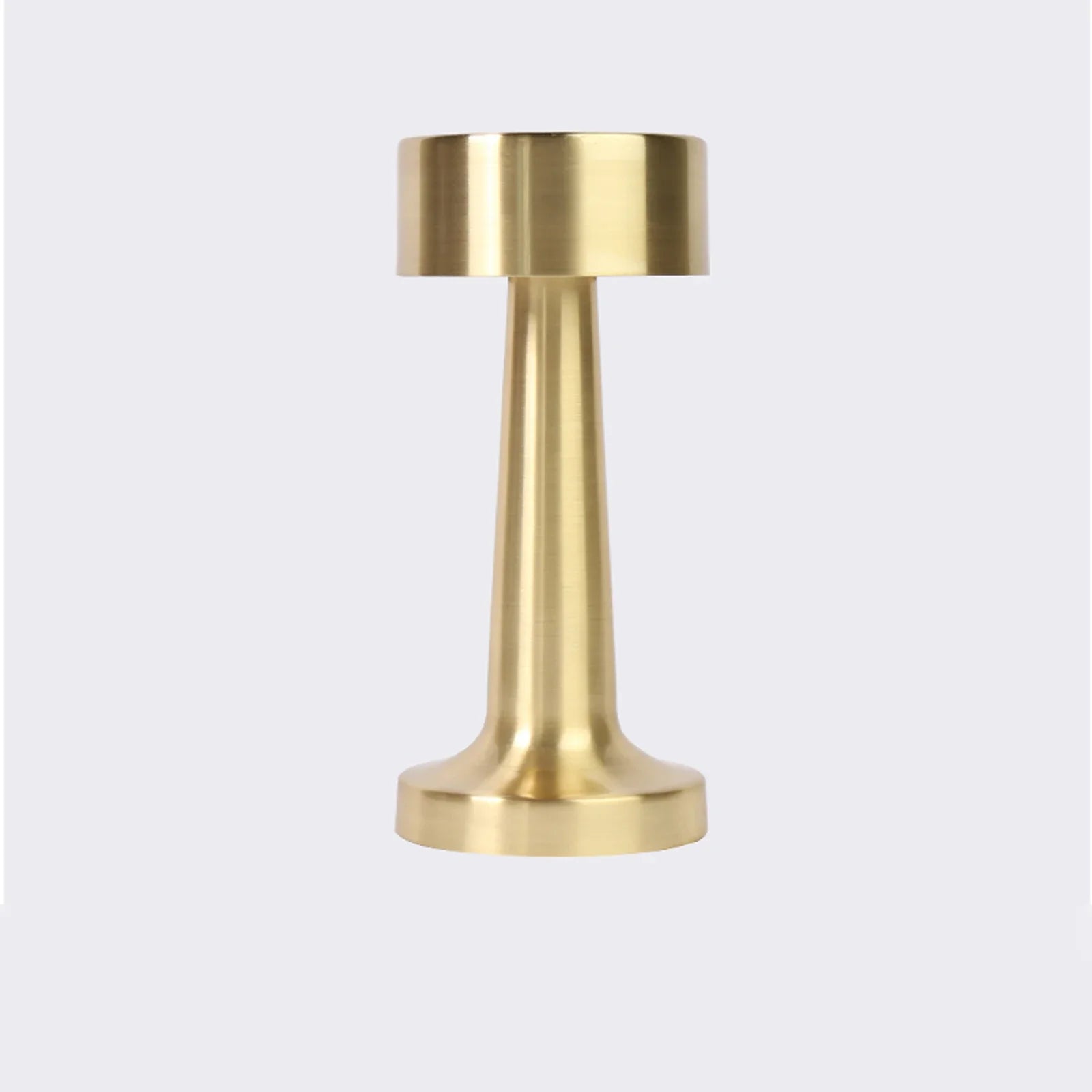 Gleaming Metallic Table Lamp