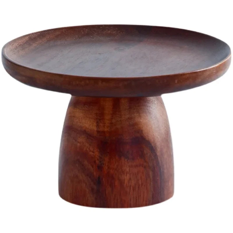 Acacia Wood Stand - Elegant, Durable Display for Home or Office