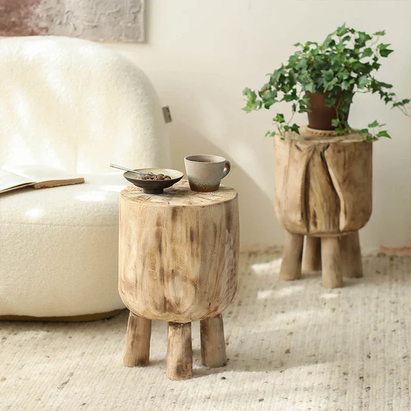 Elegant Vintage Wooden Stand