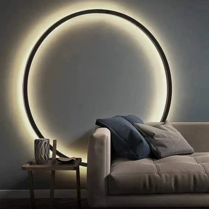 LED Ring Wall Light - Modern, Energy-Efficient Accent Fixture