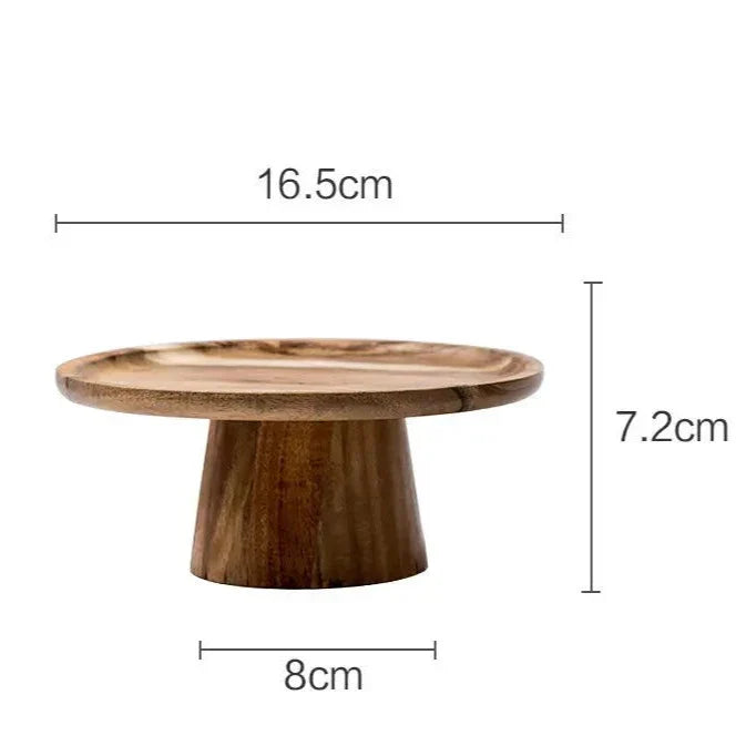 Rustic Wooden Food Stand