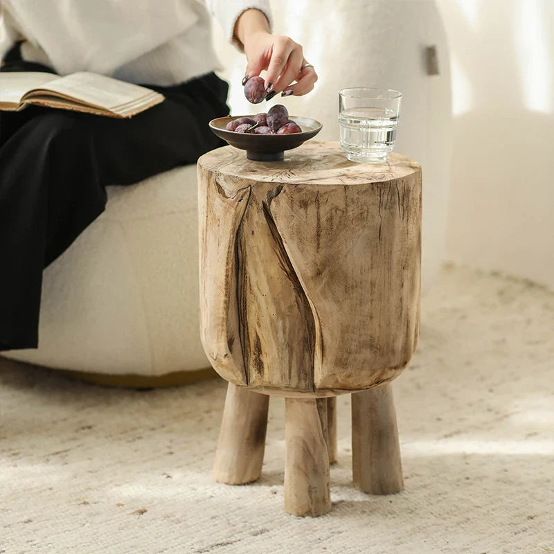 Elegant Vintage Wooden Stand