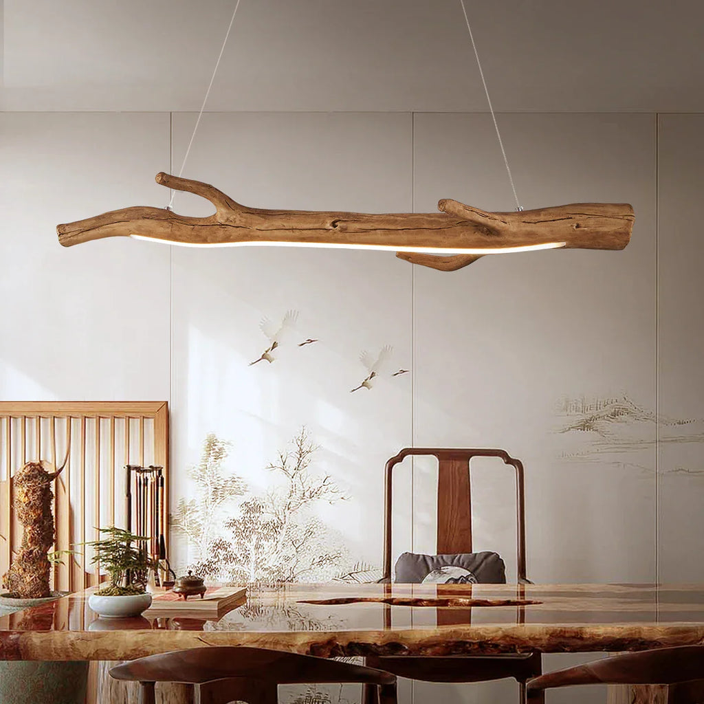Branch Chandelier: Modern Tree-Branch Ceiling Light Fixture