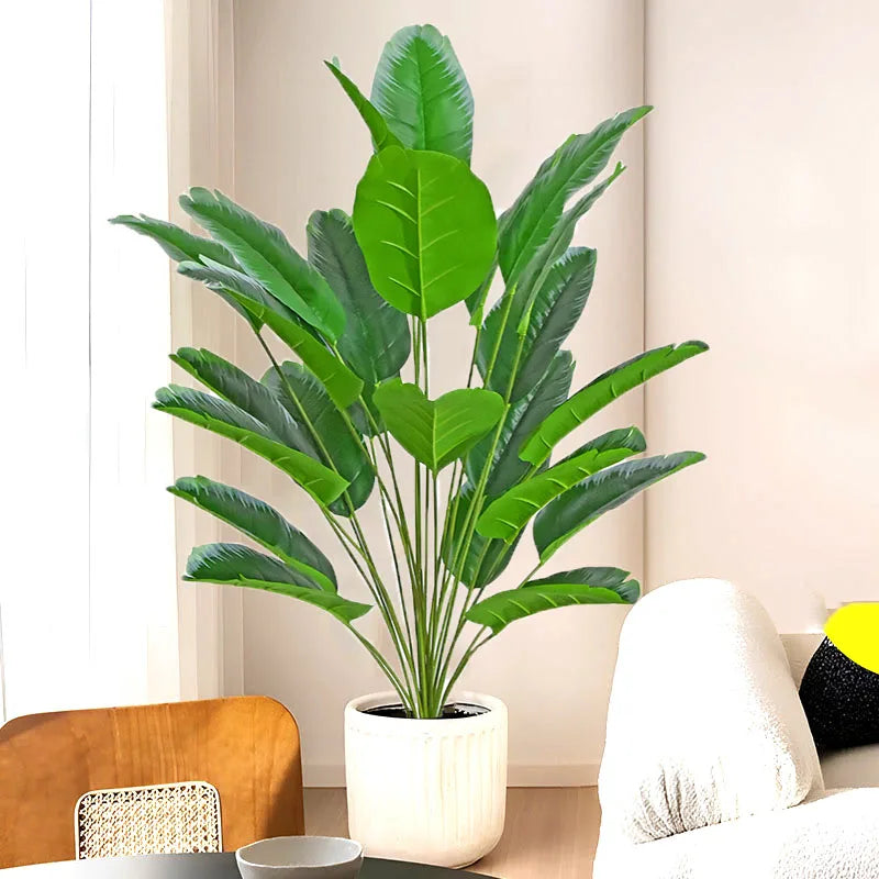 Lifelike Artificial Banana Plant for Indoor Decor
