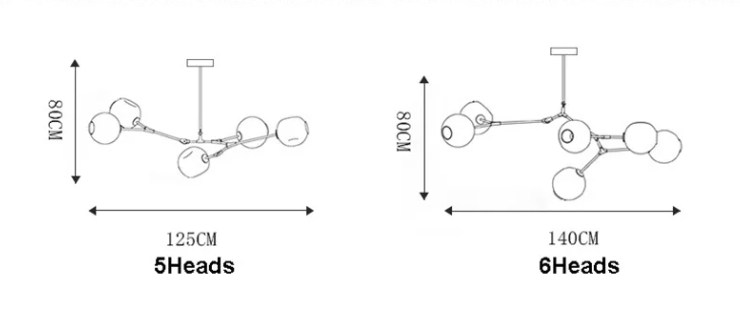Celestial Constellation Crystal Chandelier