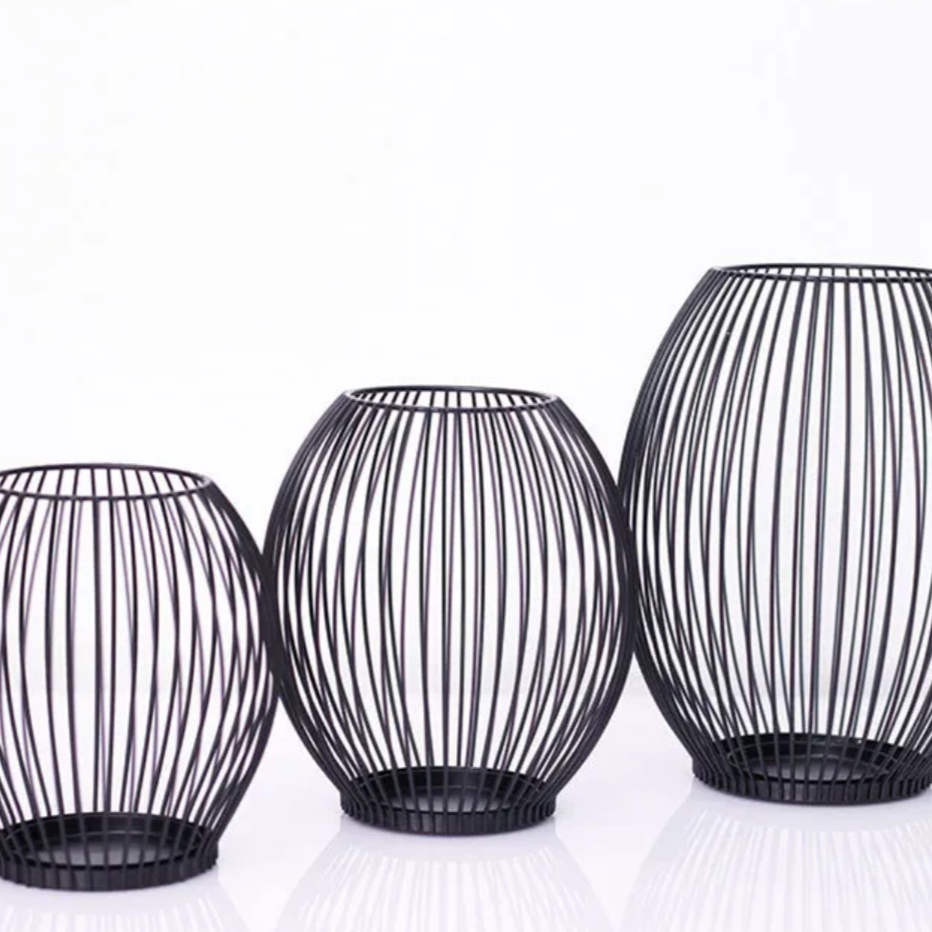 Sturdy Iron Candle Holder Stand