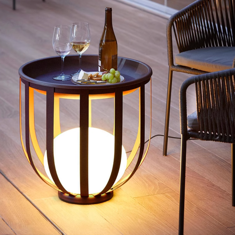 Solar Flower LED Garden Light on Stand - Outdoor Solar-Powered Decor