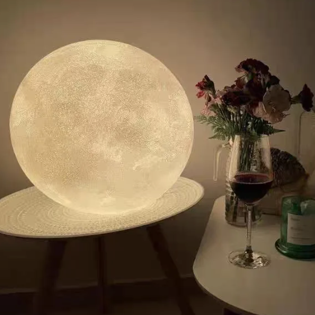 Moon Floor Lamp - Soft Ambient Moonlight for Cozy Spaces