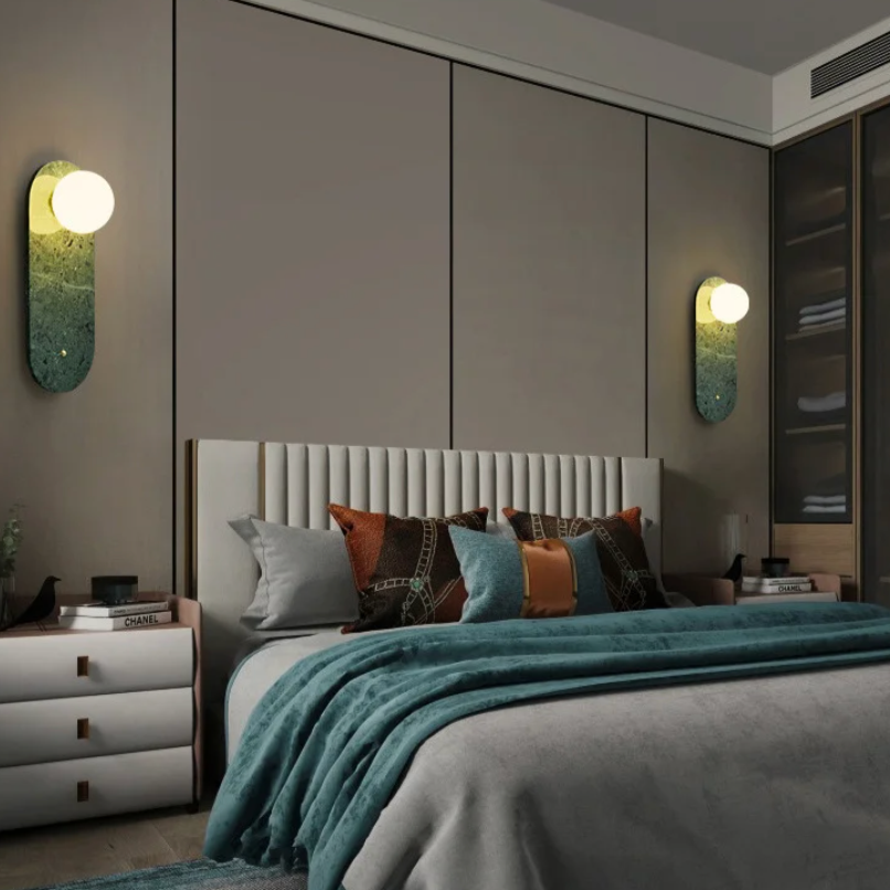 Elegant Marble Wall Light Fixture