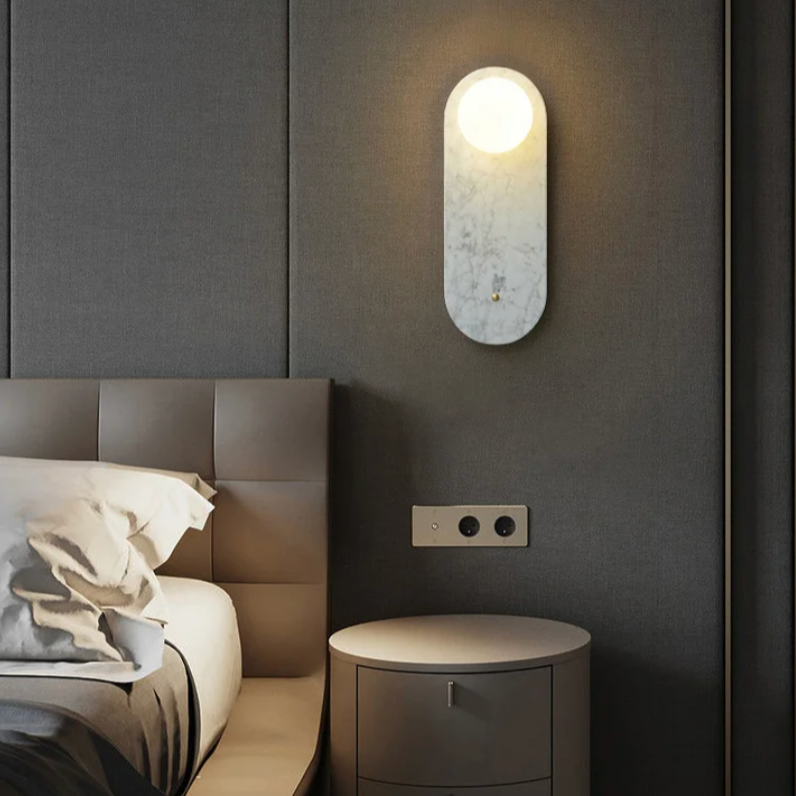 Elegant Marble Wall Light Fixture