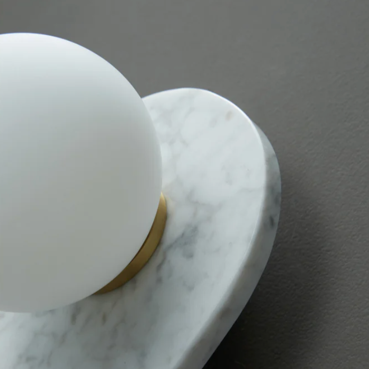 Elegant Marble Wall Light Fixture