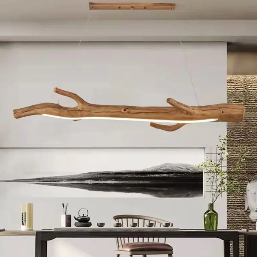 Branch Chandelier: Modern Tree-Branch Ceiling Light Fixture