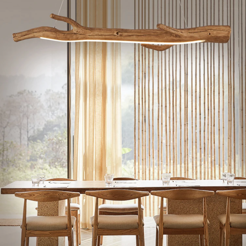 Branch Chandelier: Modern Tree-Branch Ceiling Light Fixture