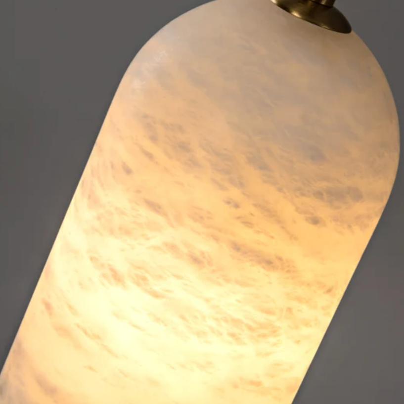 Elegant Marble Pendant Necklace