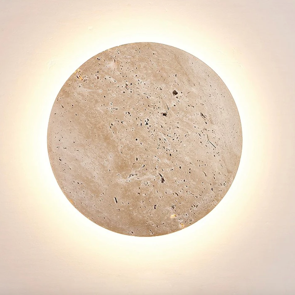 Elegant Stone Wall Light