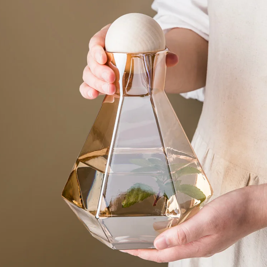 Diamond-Cut Drinkware 5-Piece Set