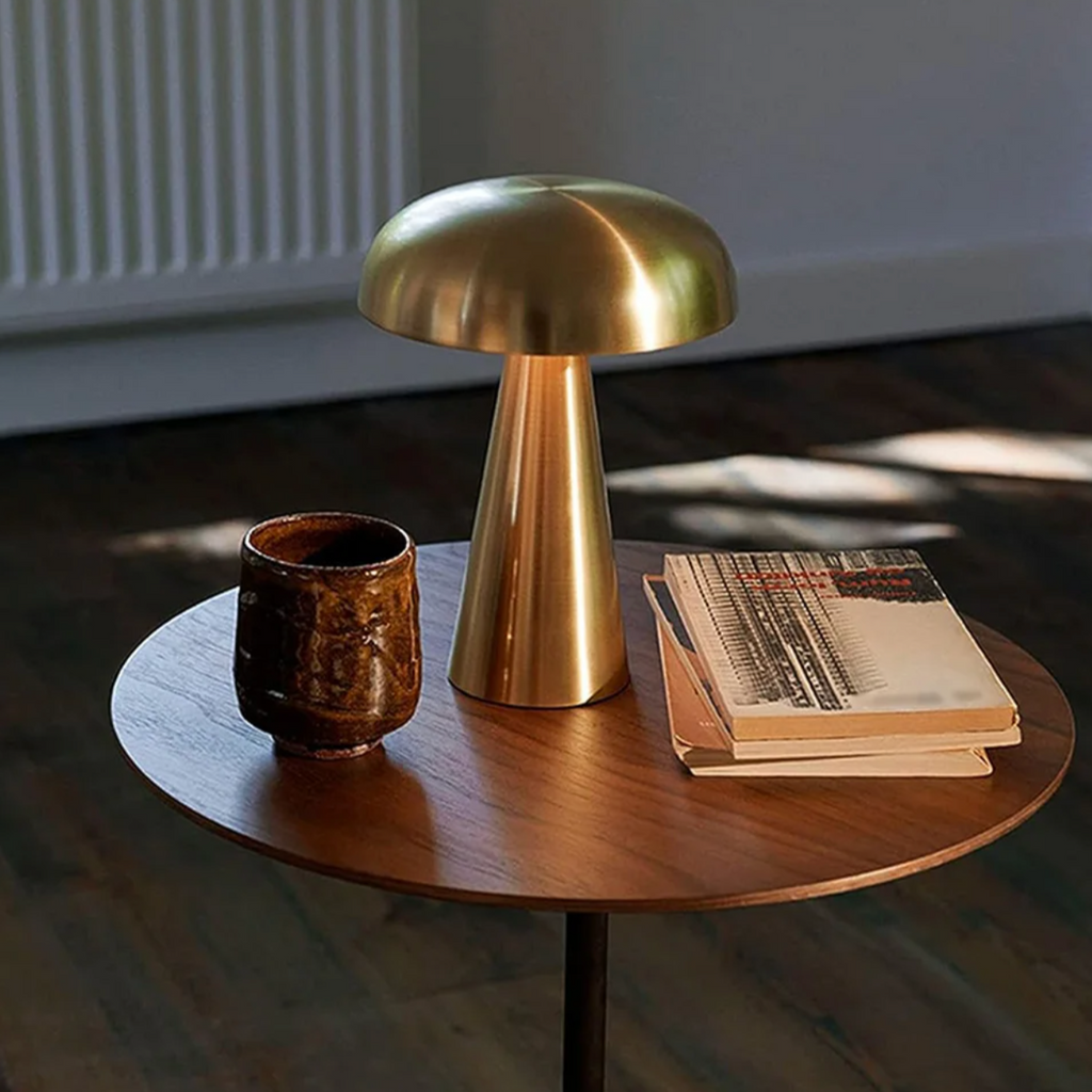 Mushroom LED Desk Lamp with Soft Ambient Glow