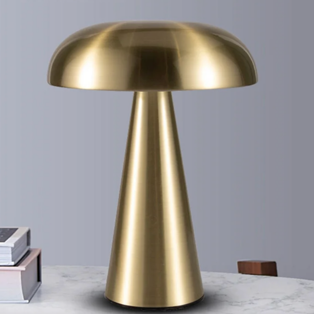Mushroom LED Desk Lamp with Soft Ambient Glow