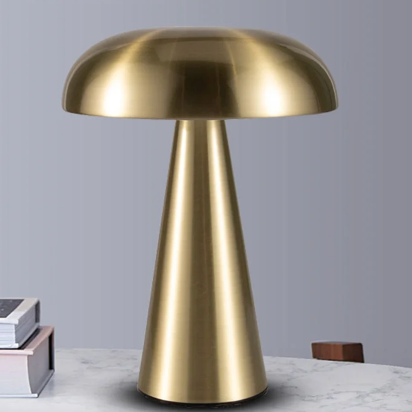 Mushroom LED Desk Lamp with Soft Ambient Glow