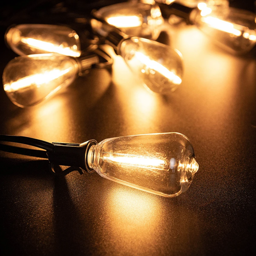 Shatterproof Outdoor String Lights - Durable, Weather-Resistant Patio Ambiance