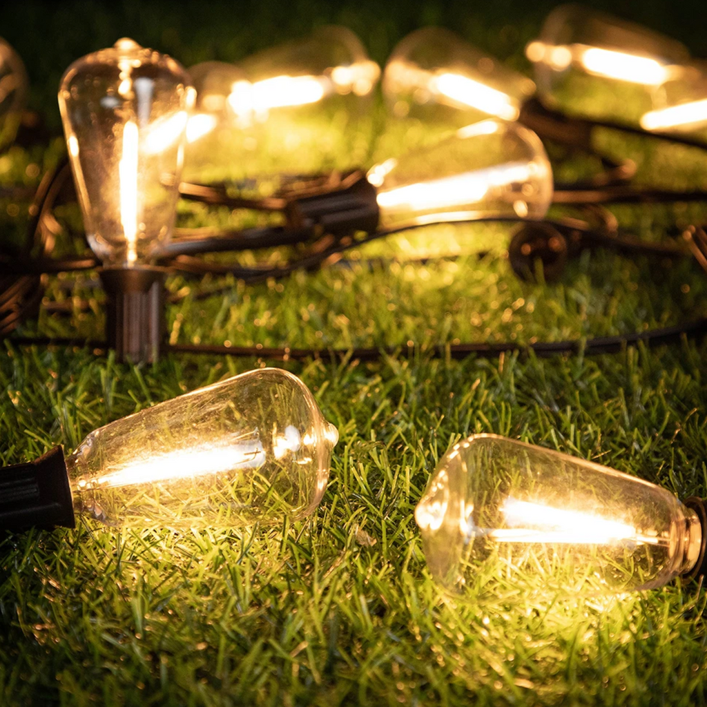 Shatterproof Outdoor String Lights - Durable, Weather-Resistant Patio Ambiance