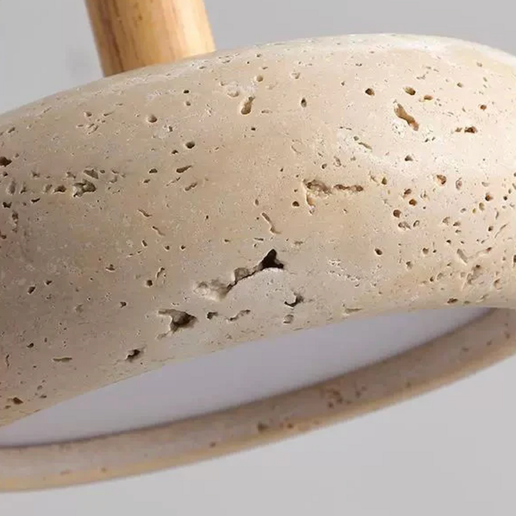 Halo Stone Pendant Necklace - Elegant Halo Design