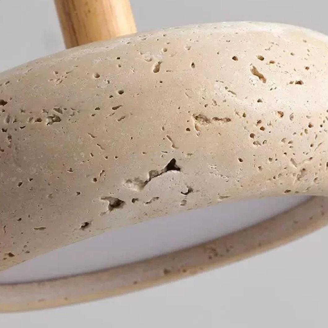 Halo Stone Pendant Necklace - Elegant Halo Design