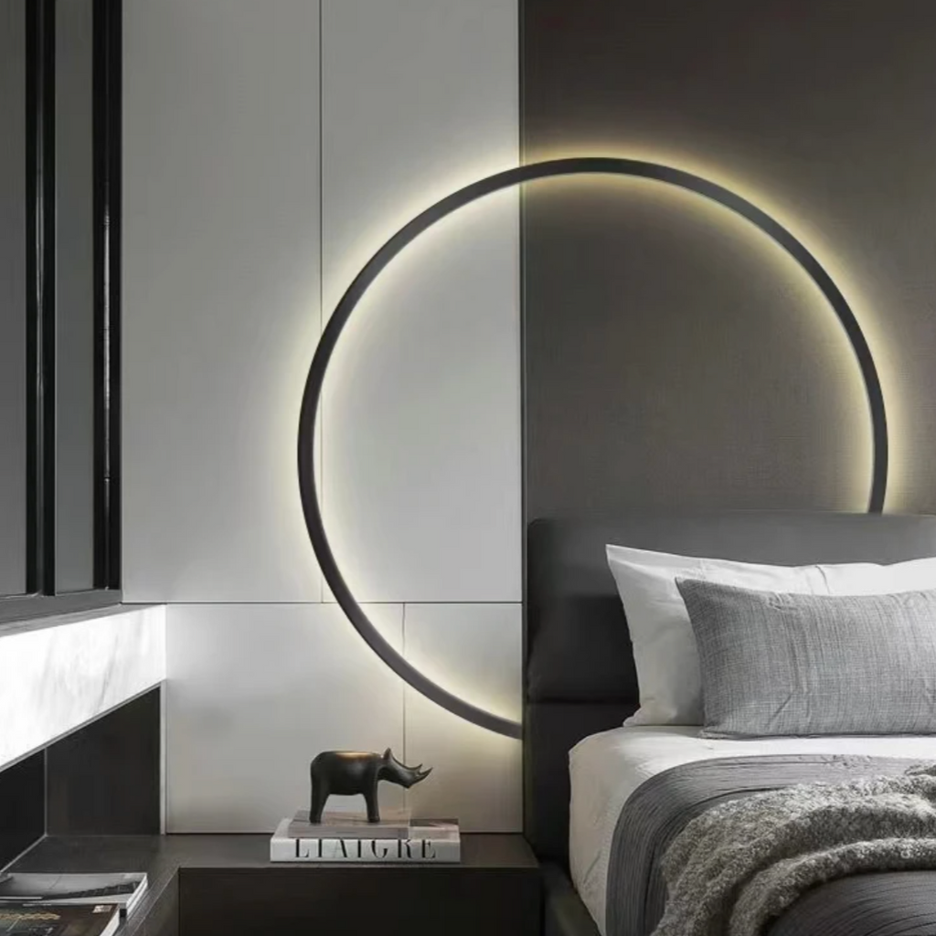 LED Ring Wall Light - Modern, Energy-Efficient Accent Fixture