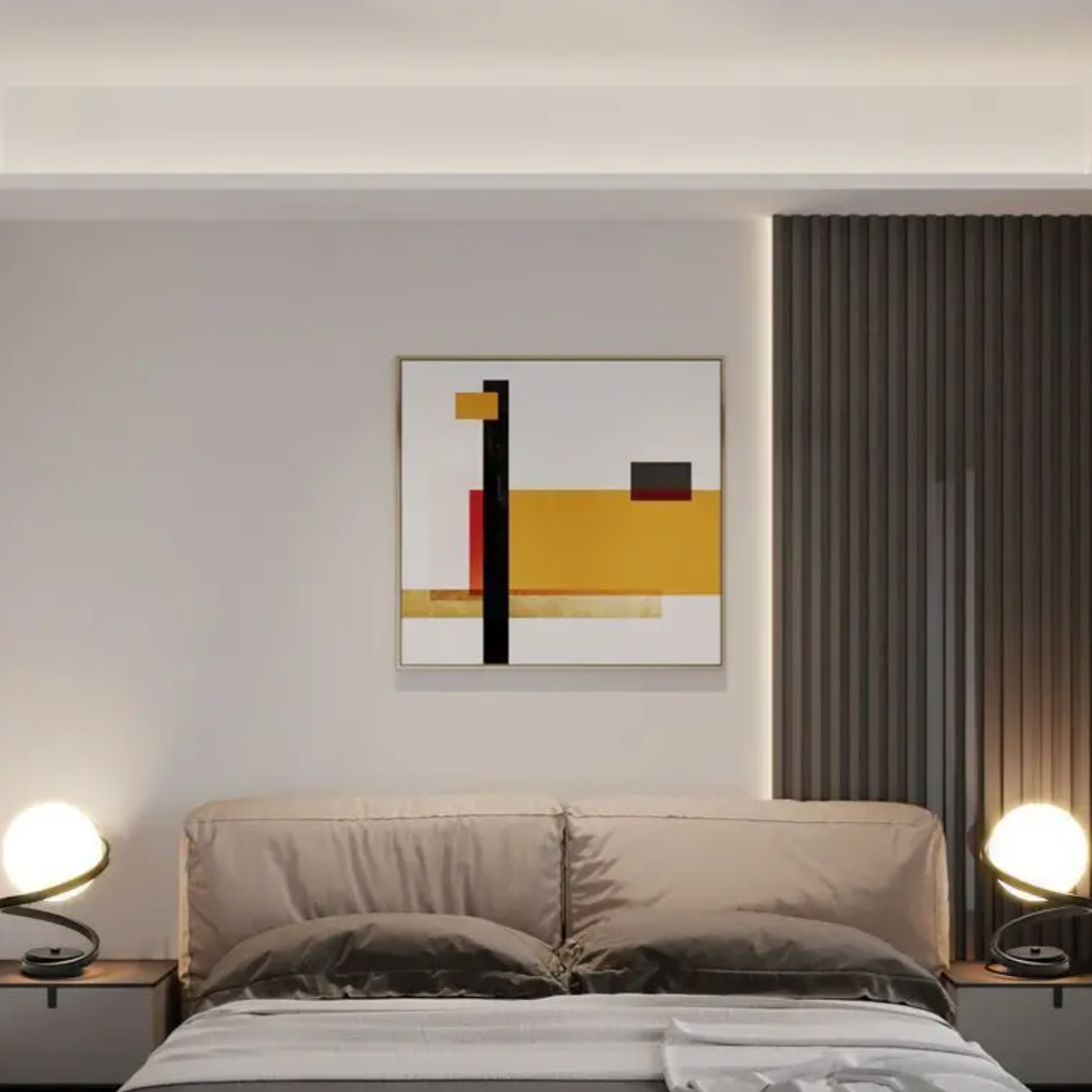 Spiral Globe Table Lamp - Modern, Elegant Accent Lighting