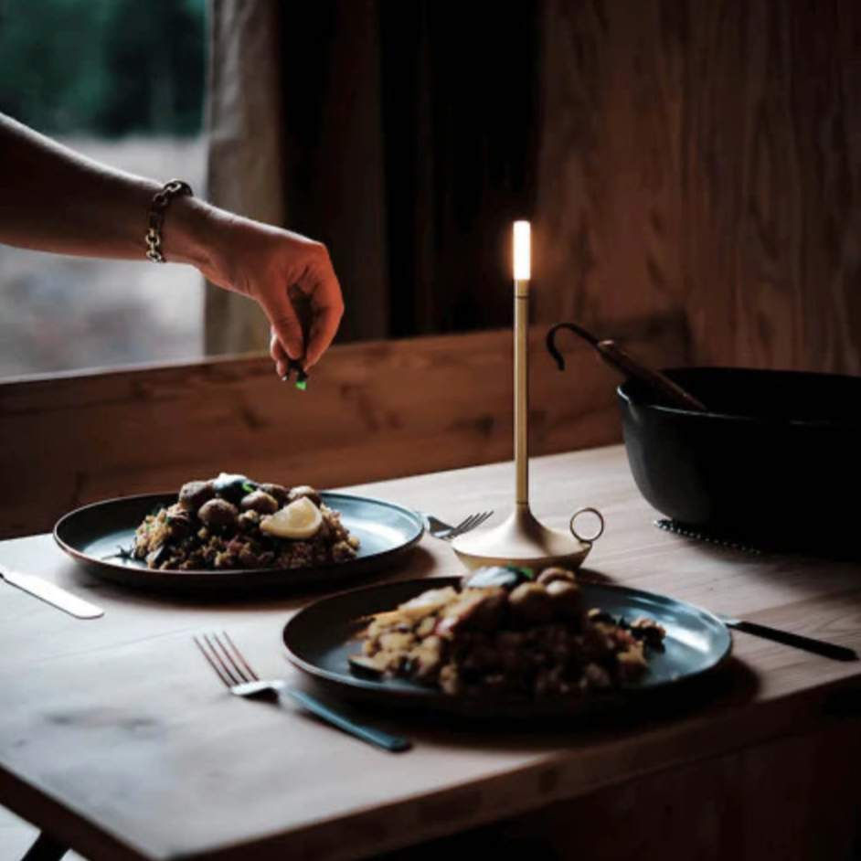 Cozy Glow Portable Candle Lantern for Indoor & Outdoor Use