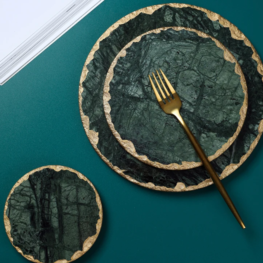 Luxurious Green Marble Slabs for Countertops, Floors, and Elegant Interiors
