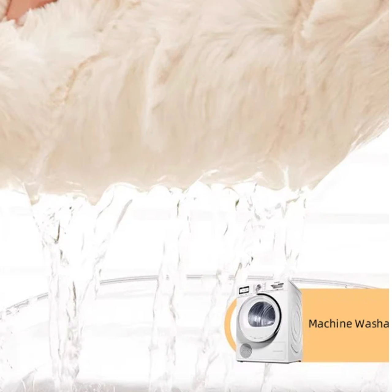 Luxurious Rabbit Faux-Fur Carpet