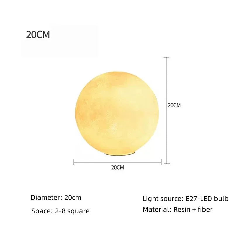 Moon Floor Lamp - Soft Ambient Moonlight for Cozy Spaces