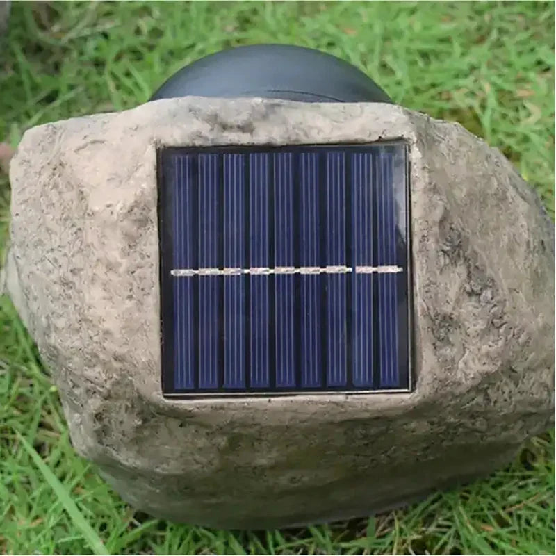 Solar Stone Pathway Lights - Elegant Outdoor Path Lighting