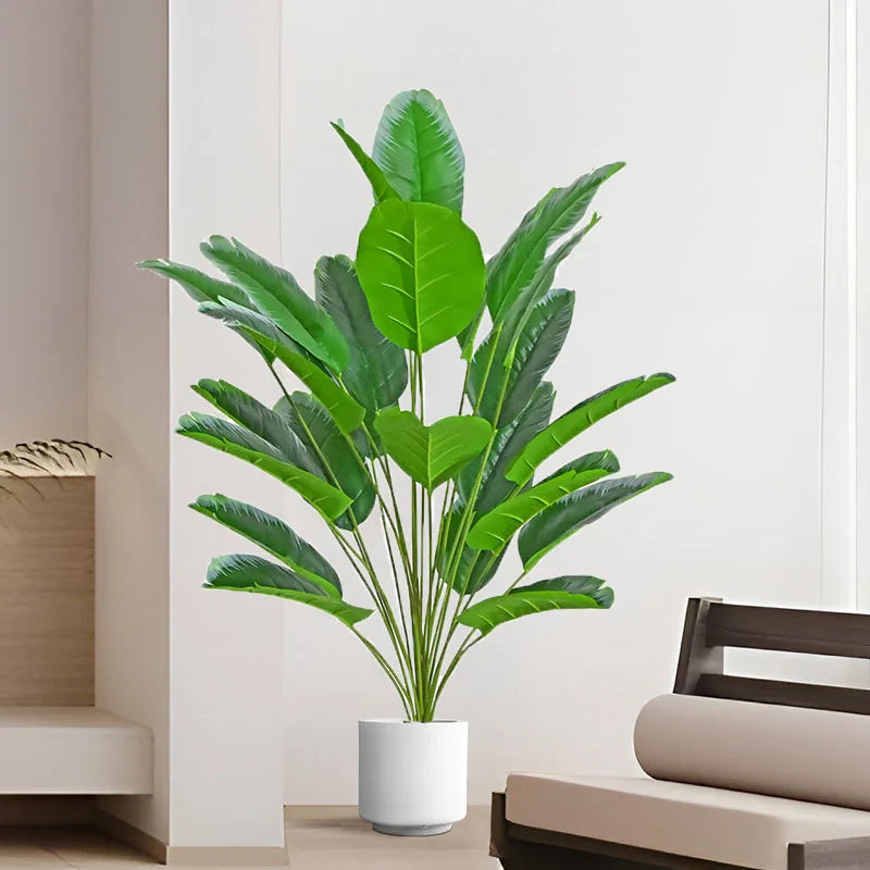 Lifelike Artificial Banana Plant for Indoor Decor