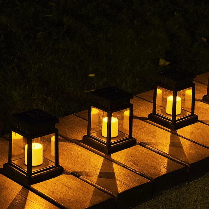 Solar Candle Lantern: Warm, Eco-Friendly Outdoor Lighting