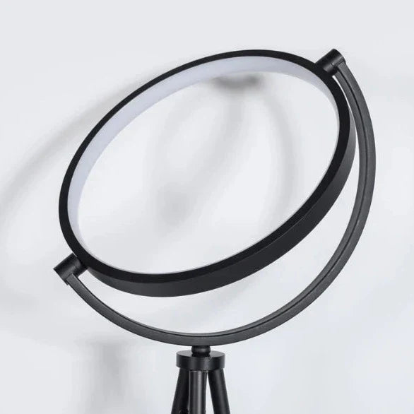 Halo Floor Lamp — Modern LED Lighting with Soft Ambient Glow