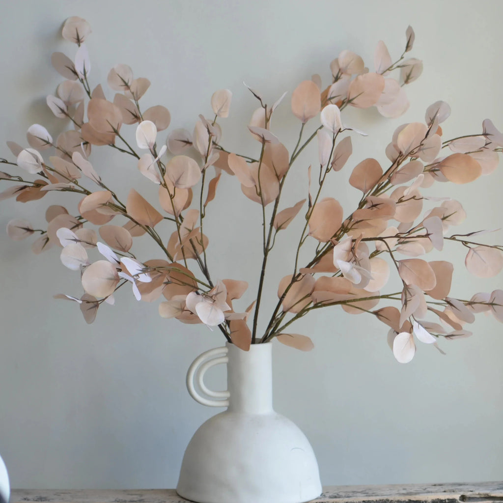 Elegant Faux Lunaria Branch – Realistic Artificial Stem for Centerpieces