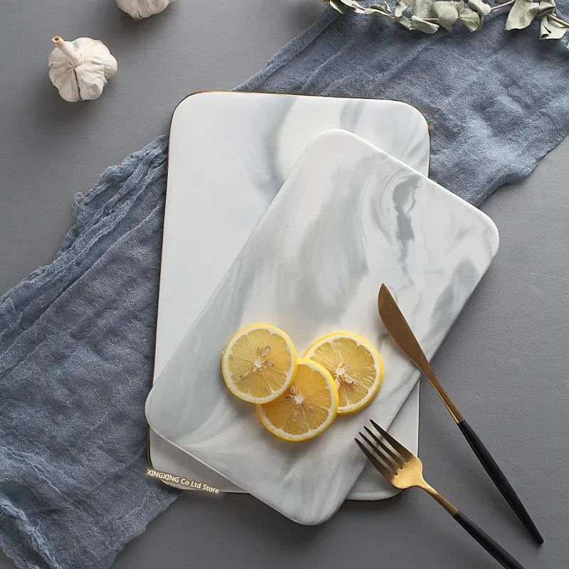 Premium Marble Cutting Board - Elegant, Durable Kitchen Prep Surface