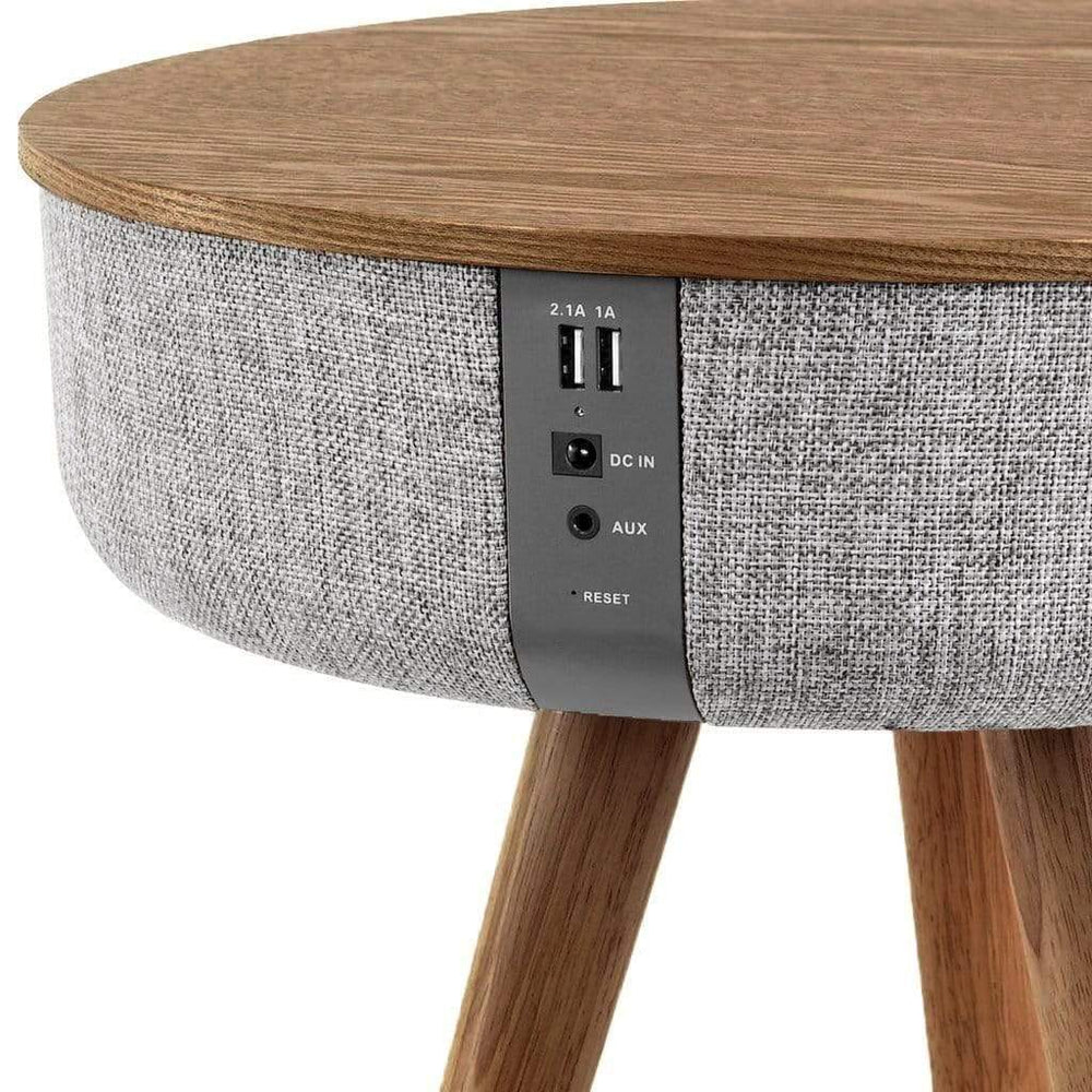 Smart Sound Table with Built-In Speaker