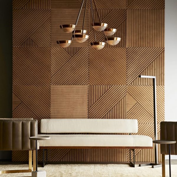 3D Wood Wall Panels – 4-Piece Set for a Striking Textured Accent Wall