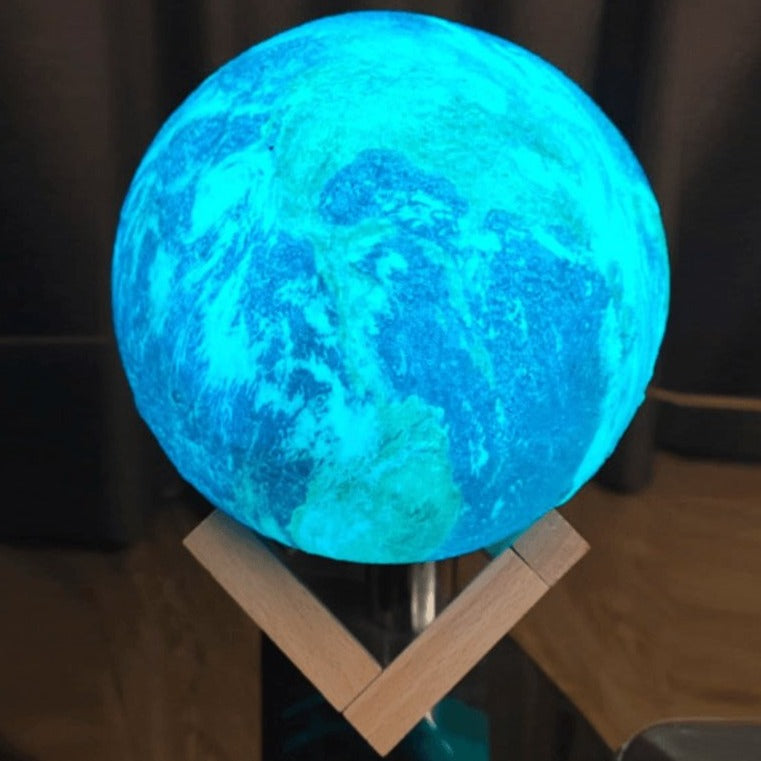 Earth Lamp: Ambient Globe Light for Cozy Spaces
